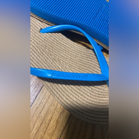 Women’secret New Beach/home Flip-flops New with tags beige/blue sz EUR 38 us 7.5 - Picture 4 of 7